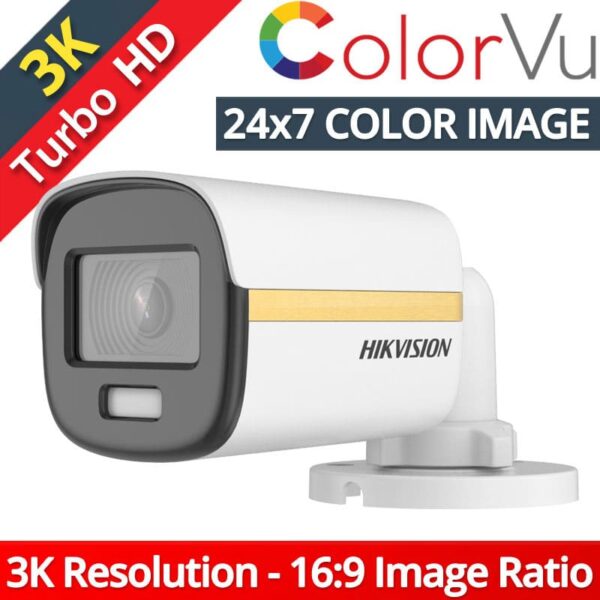 5MP Color Night Vision 7 Camera with Hikvision Advance Human Alert DVR System - Image 2